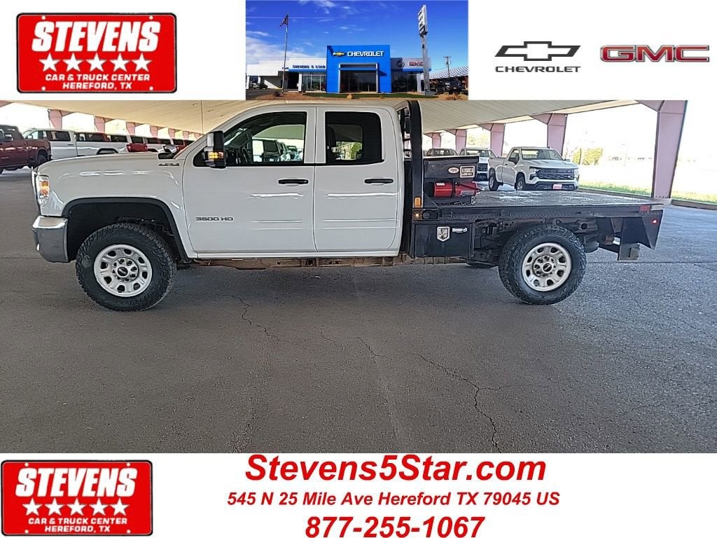 2018 GMC Sierra 3500 HD DOUBL CAB 4WD 158